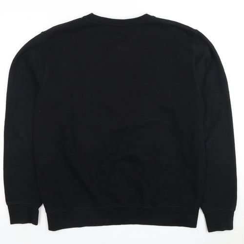 Rum Knuckles Men's Black Medium Graphic Pullover Sweatshirt