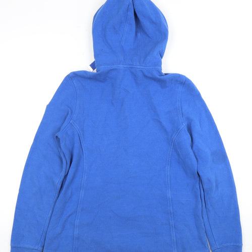 Regatta Women's Blue Full Zip Hoodie Size 12