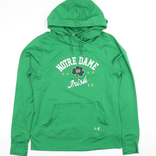 Under Armour Women’s Green Notre Dame Hoodie L