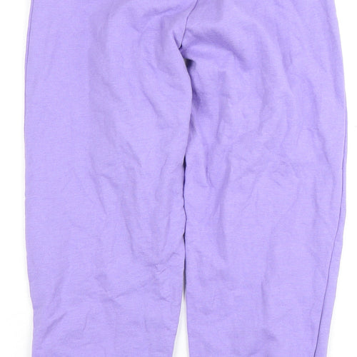 DKNY Girls Purple Jogger Trousers XL Activewear