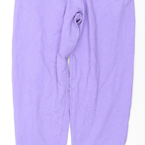 DKNY Girls Purple Jogger Trousers XL Activewear