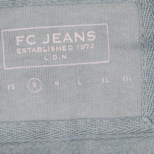 FC Jeans Women's Blue Graphic Sweatshirt Size 8