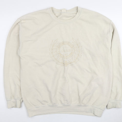 Urban Outfitters Unisex Beige M Pullover Sweatshirt