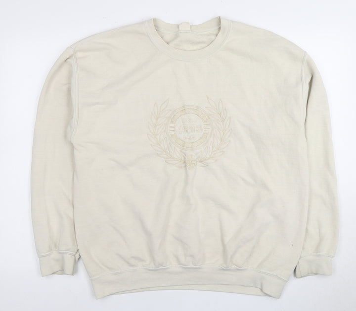 Urban Outfitters Unisex Beige M Pullover Sweatshirt