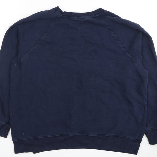 Marks and Spencer Women's Blue Pullover Sweatshirt Size 16