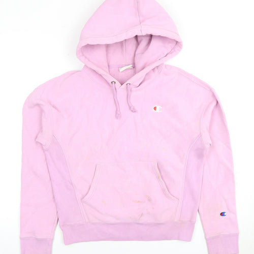 Champion Women's Pink Pullover Hoodie, Size S, Casual Style