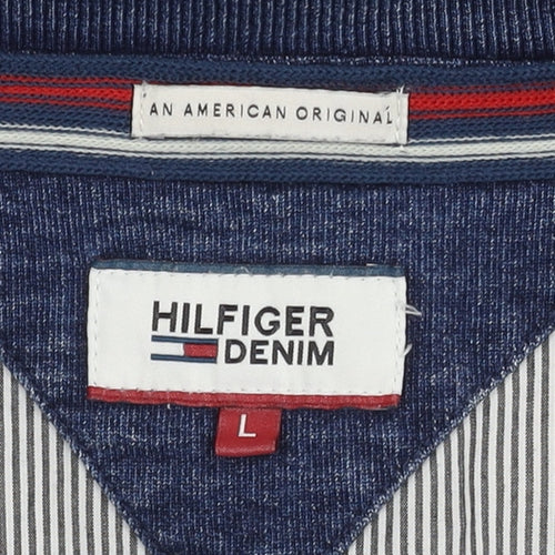 Tommy Hilfiger Men's Blue Denim Jacket L