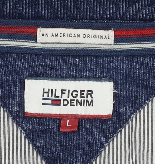 Tommy Hilfiger Men's Blue Denim Jacket L