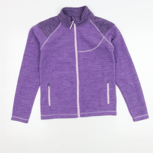 Mountain Warehouse Girls Purple Basic Jacket - 11-12 Years