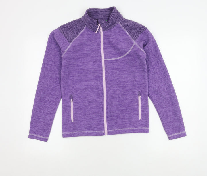 Mountain Warehouse Girls Purple Basic Jacket - 11-12 Years