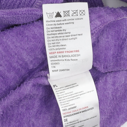 Mountain Warehouse Girls Purple Basic Jacket - 11-12 Years