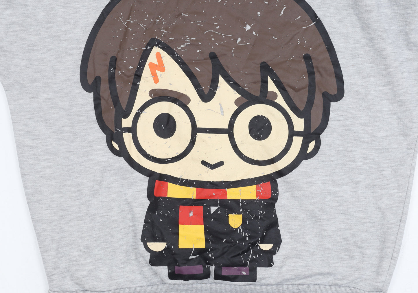 Harry Potter Unisex Grey Sweatshirt S Pullover Graphic