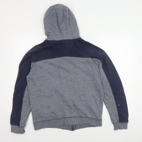 Fila Men’s Grey Hooded Jacket Medium Casual