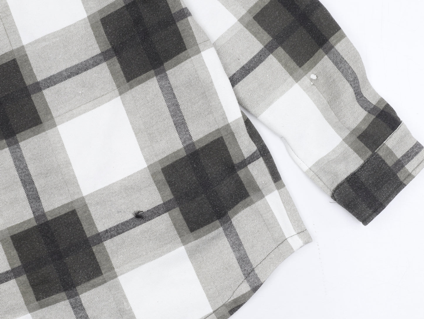 Rising Men's Multicoloured S Checked Hooded Jacket