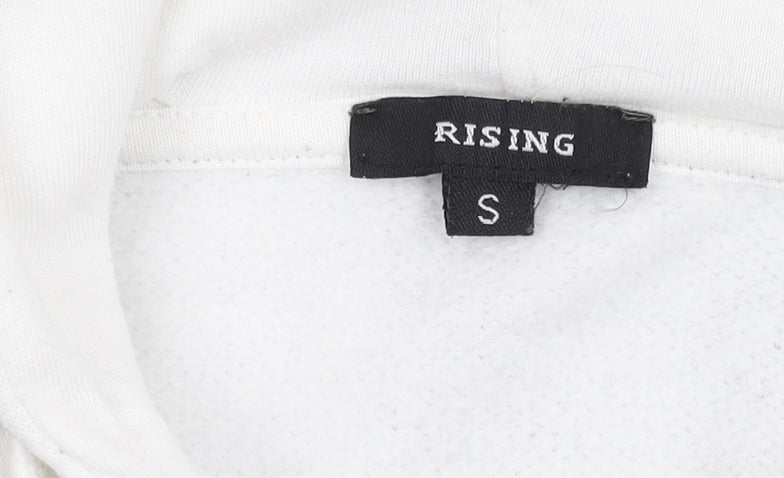 Rising Men's Multicoloured S Checked Hooded Jacket