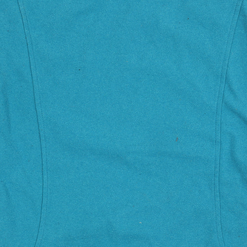 Peter Storm Women's Blue High Neck Zip Sweatshirt Size 12