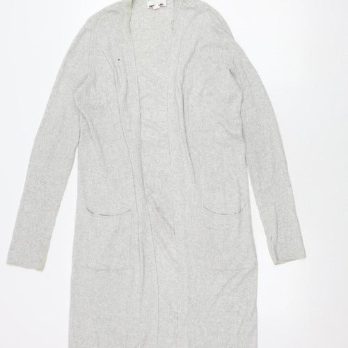 White Label Women's Grey Cardigan, M, Cotton Blend