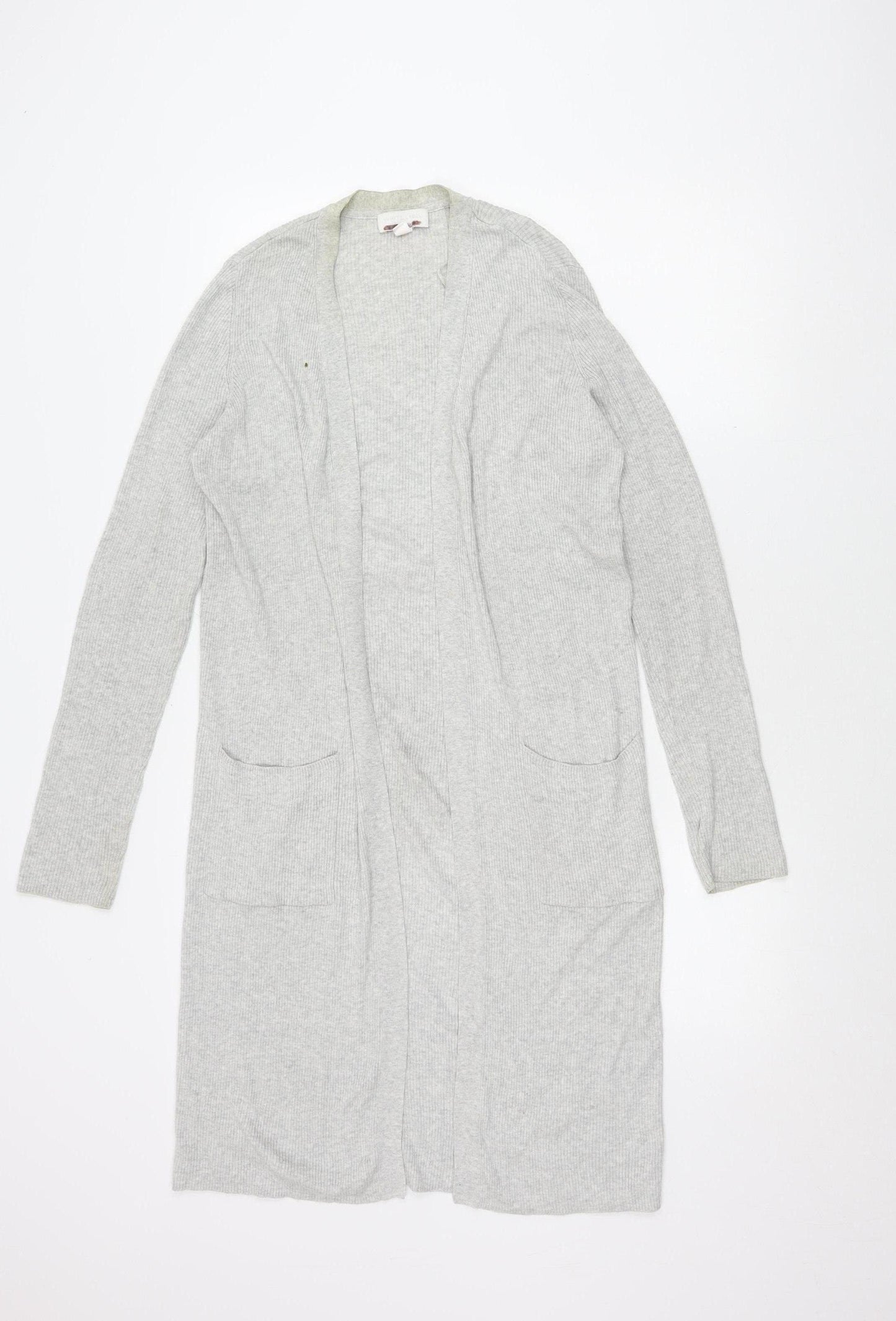 White Label Women's Grey Cardigan, M, Cotton Blend