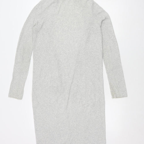 White Label Women's Grey Cardigan, M, Cotton Blend