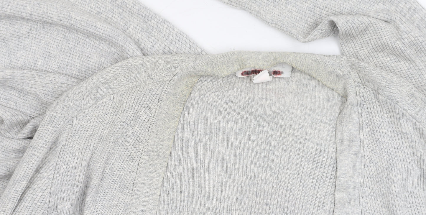 White Label Women's Grey Cardigan, M, Cotton Blend