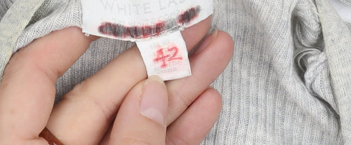 White Label Women's Grey Cardigan, M, Cotton Blend