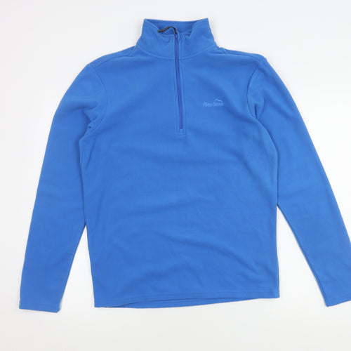 Peter Storm Men's Blue Fleece Pullover Sweatshirt, S