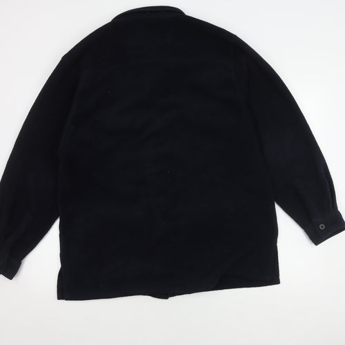 Dickies Men's Black Fleece Jacket M - Autumn Winter Outdoor