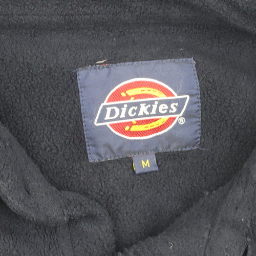 Dickies Men's Black Fleece Jacket M - Autumn Winter Outdoor