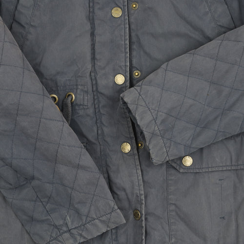 FatFace Women's Blue Parka Jacket Size 12