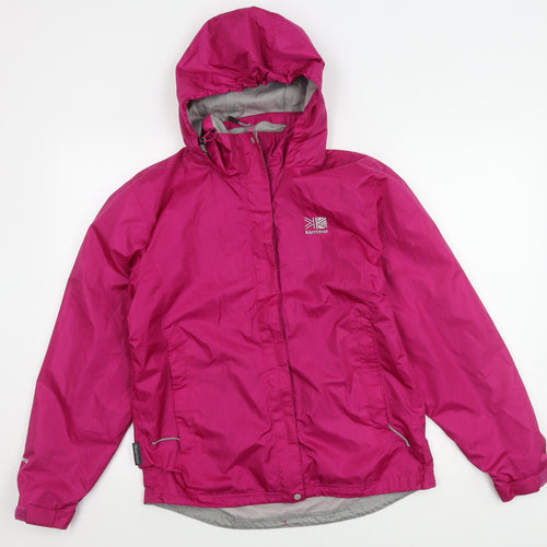 Karrimor Women's Pink Hooded Jacket Size 10