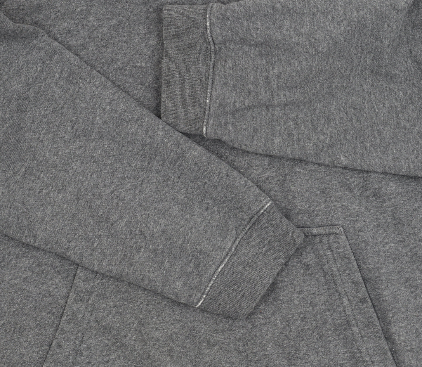Nike Men's Grey Pullover Hoodie, Size S, Hooded Logo
