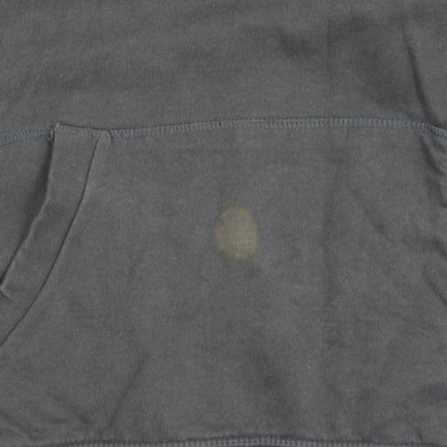 Jack & Jones Blue Graphic Hoodie, Men’s M, Logo Pullover