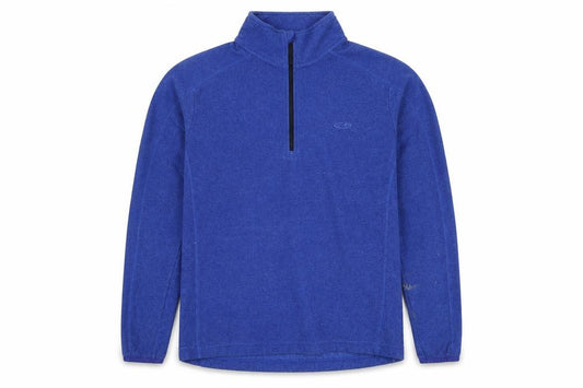 Front view of Champion Men's Blue Pullover Sweatshirt M