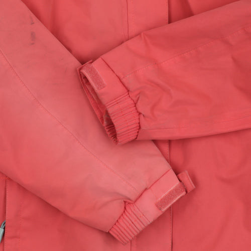 Trespass Women's Red Waterproof Rain Coat, Size M