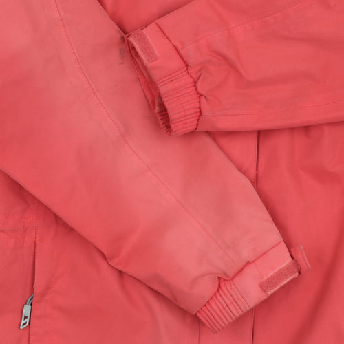 Trespass Women's Red Waterproof Rain Coat, Size M