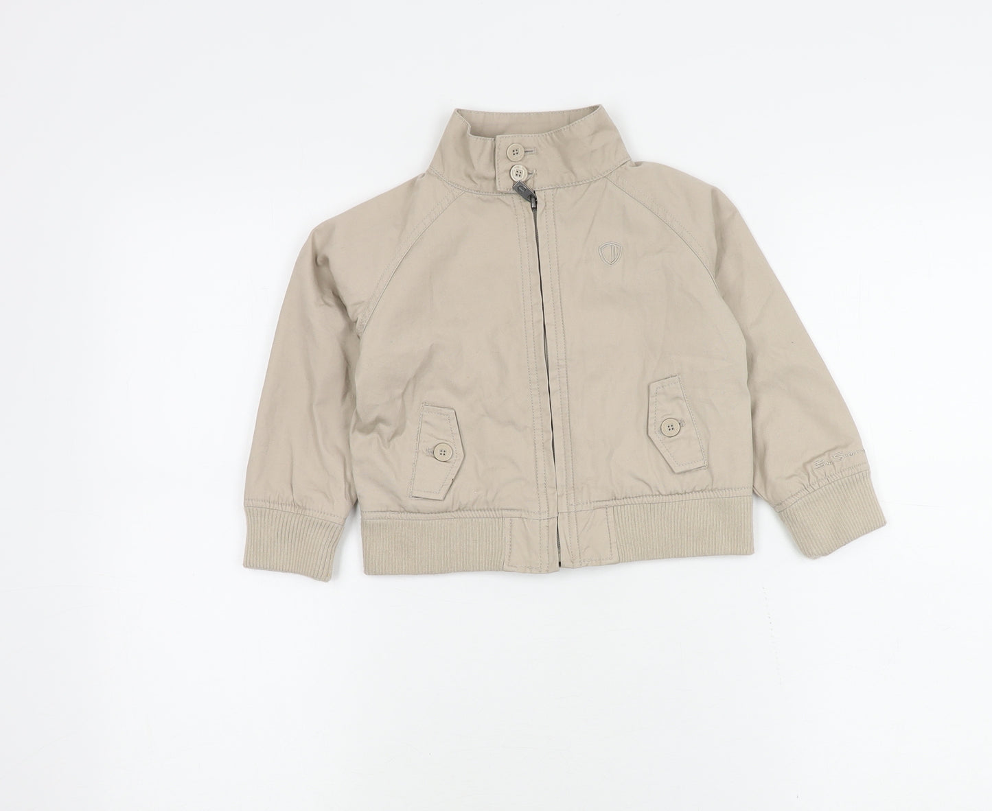 Ben Sherman Boys Beige Jacket, Age 2-3, Casual Basic Style