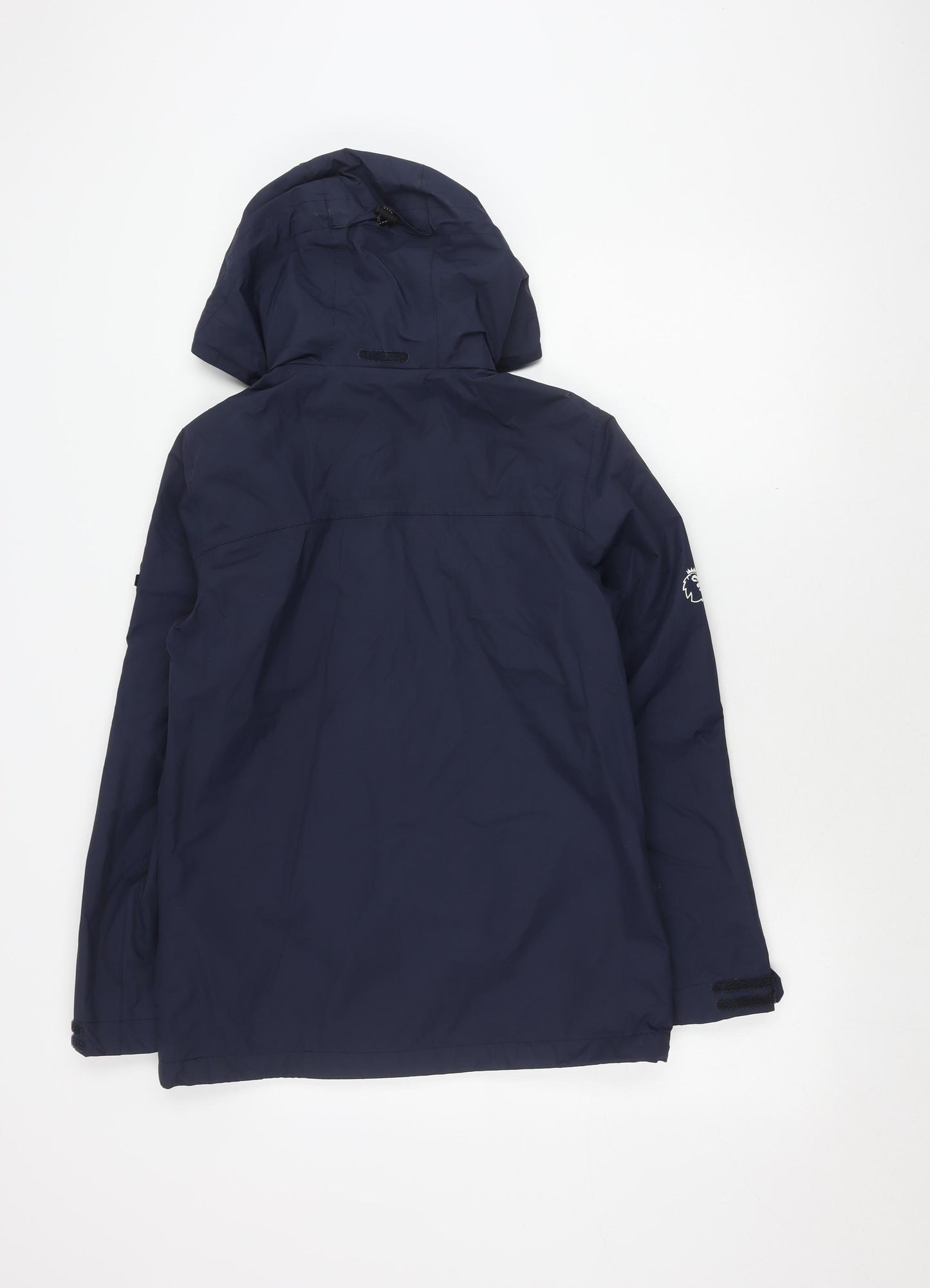 TOG24 Women's Blue Rain Jacket, Size 10, Hooded, Zip