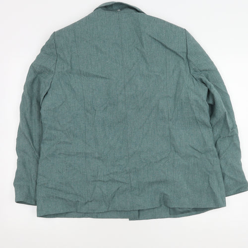 Honor Millburn Women's Green Blazer Plus Size 20