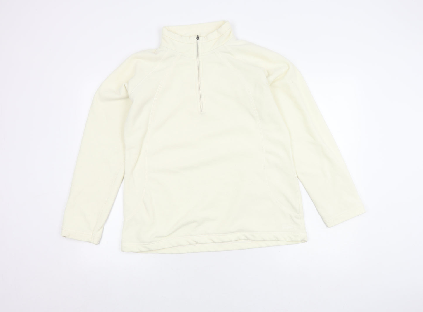 Peter Storm Women’s Ivory Zip Sweatshirt Size 16