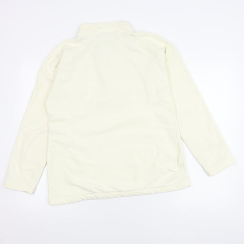 Peter Storm Women’s Ivory Zip Sweatshirt Size 16