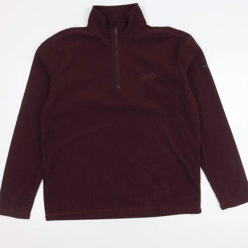 Regatta Men's Purple Pullover Sweatshirt, L, Corduroy