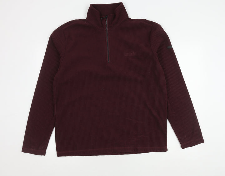 Regatta Men's Purple Pullover Sweatshirt, L, Corduroy