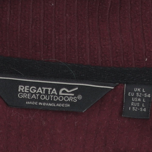 Regatta Men's Purple Pullover Sweatshirt, L, Corduroy