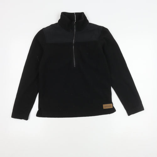 Regatta Boys Black Full Zip Sweatshirt 11-12 Years