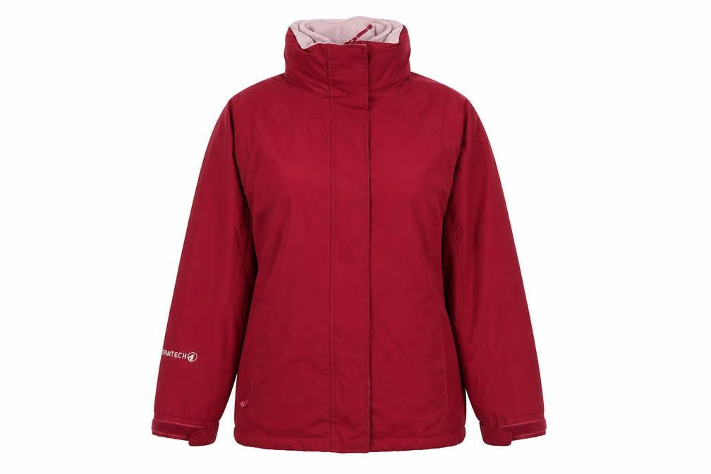 Front view of Peter Storm Women's Red Jacket, size 12, Regular