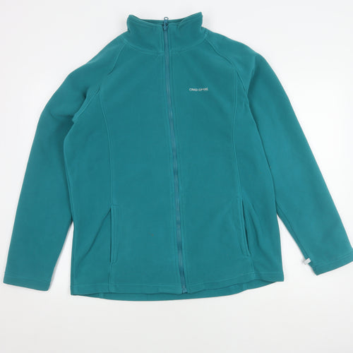 Craghoppers Women's Green Fleece Jacket Size 16