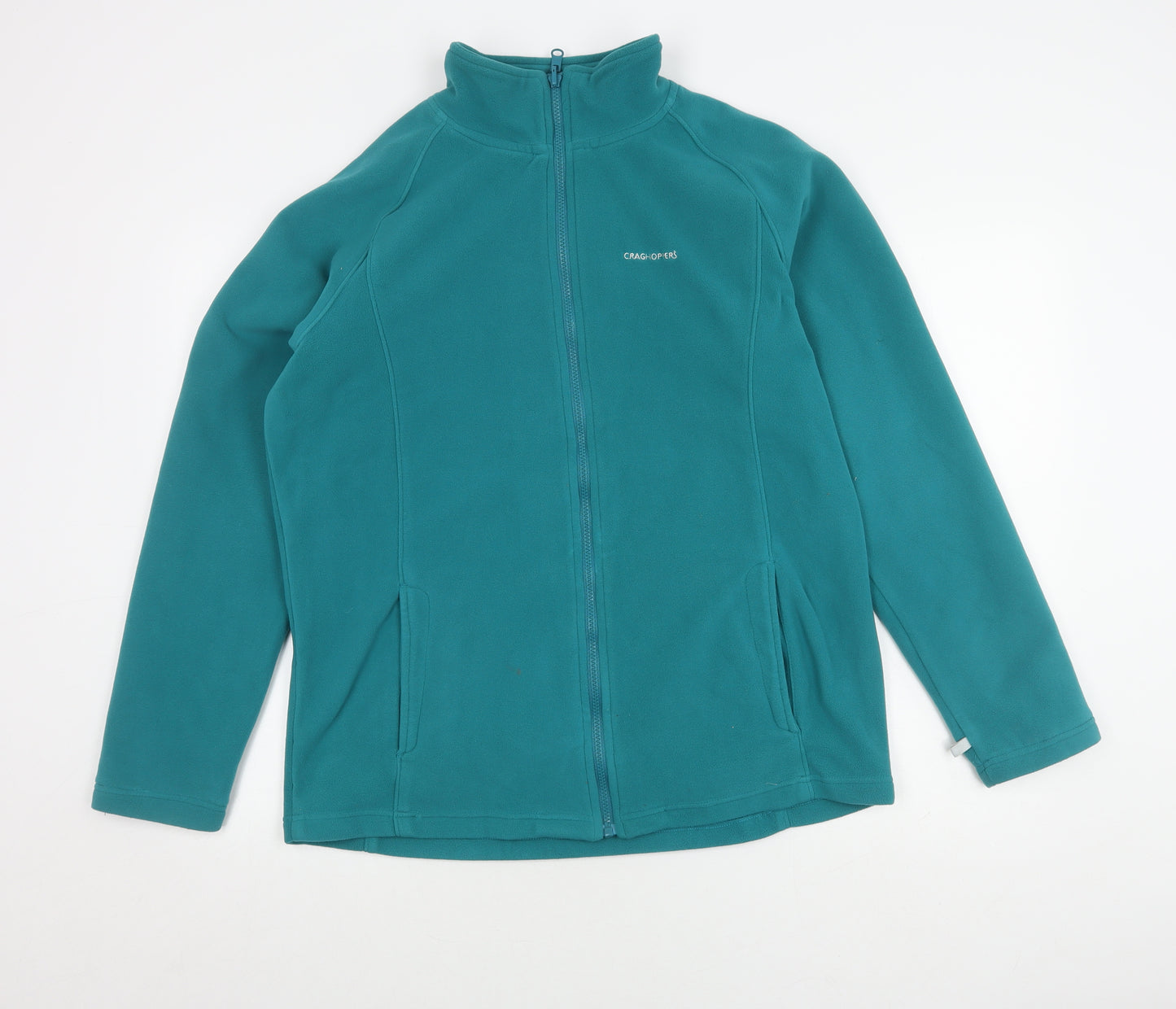 Craghoppers Women's Green Fleece Jacket Size 16