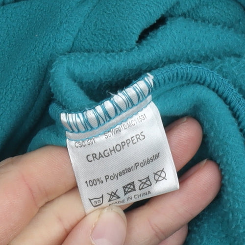 Craghoppers Women's Green Fleece Jacket Size 16