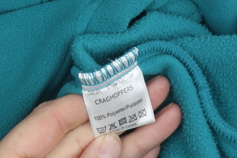 Craghoppers Women's Green Fleece Jacket Size 16