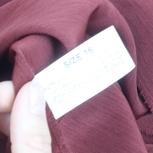 Windsmoor Women's Red Blazer Size 16, Button Front